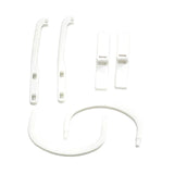 Maxbell Cello Bow Straighten Collimator Beginners for Balance Cello Bow Straightener White