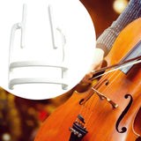 Maxbell Cello Bow Straighten Collimator Beginners for Balance Cello Bow Straightener White
