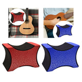 Maxbell Guitar Neck Rest Neck Cradle for Violins Mandolins Electric Acoustic Guitars Red