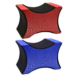 Maxbell Guitar Neck Rest Neck Cradle for Violins Mandolins Electric Acoustic Guitars Red