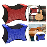 Maxbell Guitar Neck Rest Neck Cradle for Violins Mandolins Electric Acoustic Guitars Red
