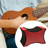 Maxbell Guitar Neck Rest Neck Cradle for Violins Mandolins Electric Acoustic Guitars Red
