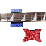 Maxbell Guitar Neck Rest Neck Cradle for Violins Mandolins Electric Acoustic Guitars Blue