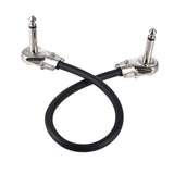 Maxbell Guitar Patch Cable Sound Multiuse Space Saving Sturdy Instrument Cable 15cm