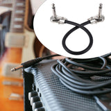 Maxbell Guitar Patch Cable Sound Multiuse Space Saving Sturdy Instrument Cable 30cm