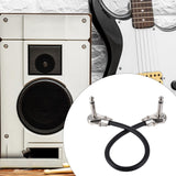 Maxbell Guitar Patch Cable Sound Multiuse Space Saving Sturdy Instrument Cable 30cm