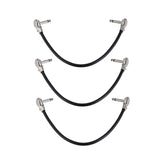 Maxbell Guitar Patch Cable Sound Multiuse Space Saving Sturdy Instrument Cable 30cm