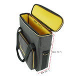 Maxbell Vinyl Record Bag with Lid Holds 12" LP Albums Travel Carrying LP Record Case