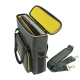 Maxbell Vinyl Record Bag with Lid Holds 12" LP Albums Travel Carrying LP Record Case