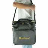 Maxbell Vinyl Record Bag with Lid Holds 12" LP Albums Travel Carrying LP Record Case