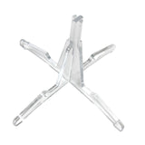 Maxbell Folding Clarinet Holder Support Lightweight Tripod Bracket Accessories Clear