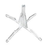 Maxbell Folding Clarinet Holder Support Lightweight Tripod Bracket Accessories Clear