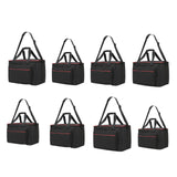 Maxbell Speaker Bag with Strap Handbag Travel Storage Case for Cable Mic Accessories Style A