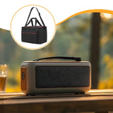 Maxbell Speaker Bag with Strap Handbag Travel Storage Case for Cable Mic Accessories Style D