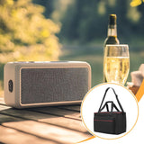 Maxbell Speaker Bag with Strap Handbag Travel Storage Case for Cable Mic Accessories Style G