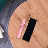 Maxbell Kazoo for Kids Adults with Storage Pouch Lightweight Kids Musical Instrument pink