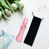 Maxbell Kazoo for Kids Adults with Storage Pouch Lightweight Kids Musical Instrument pink