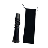 Maxbell Kazoo for Kids Adults with Storage Pouch Lightweight Kids Musical Instrument black