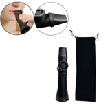 Maxbell 2xKazoo for Kids Adults with Storage Pouch Lightweight Kids Musical Instrument black