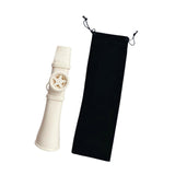 Maxbell Kazoo for Kids Adults with Storage Pouch Lightweight Kids Musical Instrument white