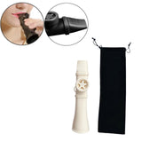 Maxbell Kazoo for Kids Adults with Storage Pouch Lightweight Kids Musical Instrument white