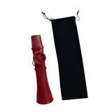 Maxbell Kazoo for Kids Adults with Storage Pouch Lightweight Kids Musical Instrument red