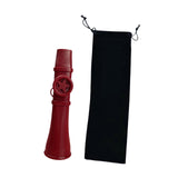 Maxbell Kazoo for Kids Adults with Storage Pouch Lightweight Kids Musical Instrument red