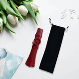 Maxbell Kazoo for Kids Adults with Storage Pouch Lightweight Kids Musical Instrument red