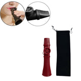 Maxbell Kazoo for Kids Adults with Storage Pouch Lightweight Kids Musical Instrument red