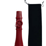 Maxbell Kazoo for Kids Adults with Storage Pouch Lightweight Kids Musical Instrument red