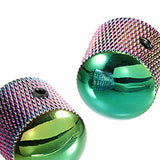 Maxbell 4 Pieces Electric Guitar Bass Knobs Replacement Premium Practical Dome Knobs