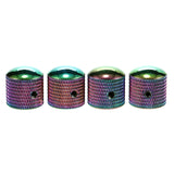 Maxbell 4 Pieces Electric Guitar Bass Knobs Replacement Premium Practical Dome Knobs