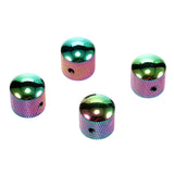 Maxbell 4 Pieces Electric Guitar Bass Knobs Replacement Premium Practical Dome Knobs
