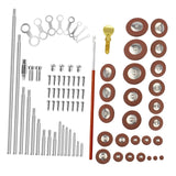 Maxbell Alto Sax Repair Kit Replacement for Musical Instrument Saxophone Enthusiasts