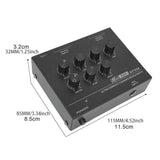 Maxbell Karaoke Sound Mixer Portable Home Audio Mixer for Karaoke Household Home Use