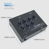 Maxbell Karaoke Sound Mixer Portable Home Audio Mixer for Karaoke Household Home Use