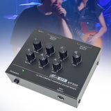 Maxbell Karaoke Sound Mixer Portable Home Audio Mixer for Karaoke Household Home Use