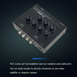 Maxbell Karaoke Sound Mixer Portable Home Audio Mixer for Karaoke Household Home Use