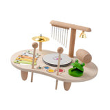 Maxbell Kids Drum Set Wooden Musical Instrument for Boy Girl Ages 3 4 5 6 Years Old