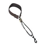 Maxbell Saxophone Neck Strap Instrument Accessories Sax Strap for Tenor Soprano Alto Brown