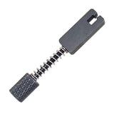 Maxbell 6x Guitar Bridge String Saddles Accurate Pitch Adjustment Metal Repair Parts