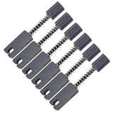 Maxbell 6x Guitar Bridge String Saddles Accurate Pitch Adjustment Metal Repair Parts