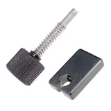 Maxbell 4 Pieces Electric Bass Bridge String Saddles Accurate Structure Repair Parts