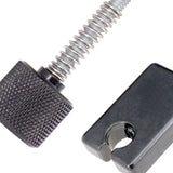 Maxbell 4 Pieces Electric Bass Bridge String Saddles Accurate Structure Repair Parts