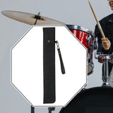 Maxbell Drumstick Bag Drum Accessory Drumstick Case for Playing Practicing Household Black