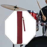 Maxbell Drumstick Bag Drum Accessory Drumstick Case for Playing Practicing Household Red