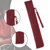 Maxbell Drumstick Bag Drum Accessory Drumstick Case for Playing Practicing Household Red