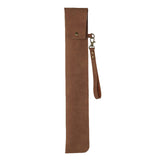 Maxbell Drumstick Bag Drum Accessory Drumstick Case for Playing Practicing Household Brown