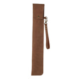 Maxbell Drumstick Bag Drum Accessory Drumstick Case for Playing Practicing Household Brown