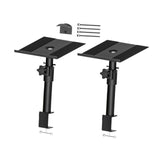 Maxbell Clamp Desktop Speaker Stand Audio Holder for Computer and Bookshelf Speakers 2 pieces